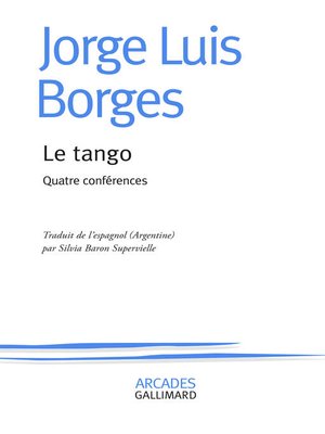 cover image of Le tango